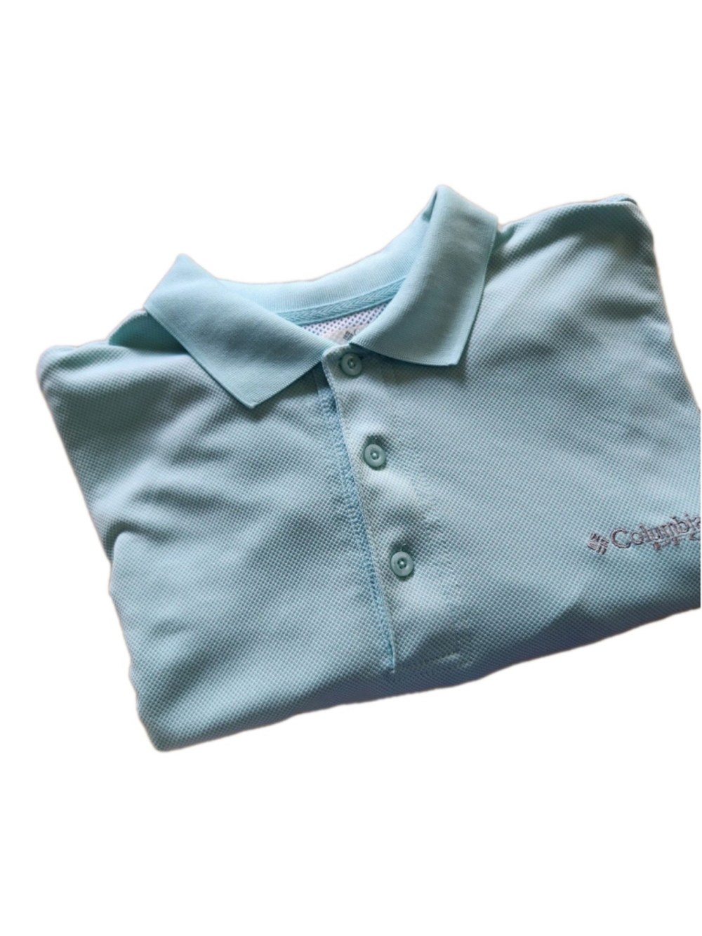 Columbia PFG Omni-Shade Polo Shirt Mens Large Short Sleeve Sun Protection Vented - Picture 4 of 11